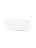 Sneakers per neonata Chloé Kids beige con bordo a smerlo C20730 46J CHLOE' KIDS 