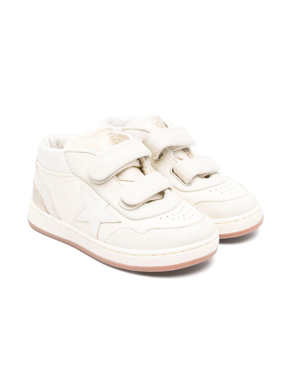 Sneakers per bambina Golden Goose Kids beige con design traforato F00773F006749 10847 GOLDEN GOOSE KIDS 