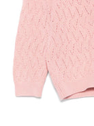 Cardigan Gilli per neonata Molo rosa con logo 4S25K303 8283 MOLO 