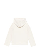 Felpa Carmine per bambina Bonpoint bianco con dettagli ricamati sul davanti S06GSWK00008 108 BONPOINT 