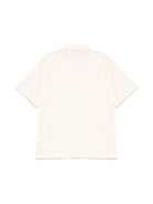 Polo per bambino Paolo Pecora Kids beige chiaro con bottoni frontali PP3935 BURRO PAOLO PECORA KIDS 