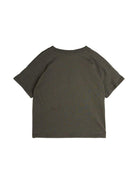 T-shirt per bambina Mini Rodini nero con applicazione a cuore 2522012499 BLACK MINI RODINI 