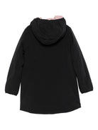 Giubbino per bambina K-Way Kids nera con dettaglio logo K11517W BBM K-WAY KIDS 