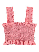Top per bambina Molo Rolfia rosa con rifinitura con ruches 2S25C401 8355 MOLO 