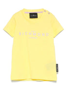 T-shirt per neonati John Richmond Junior giallo con logo RIP25002TS YELLOW JOHN RICHMOND JUNIOR 