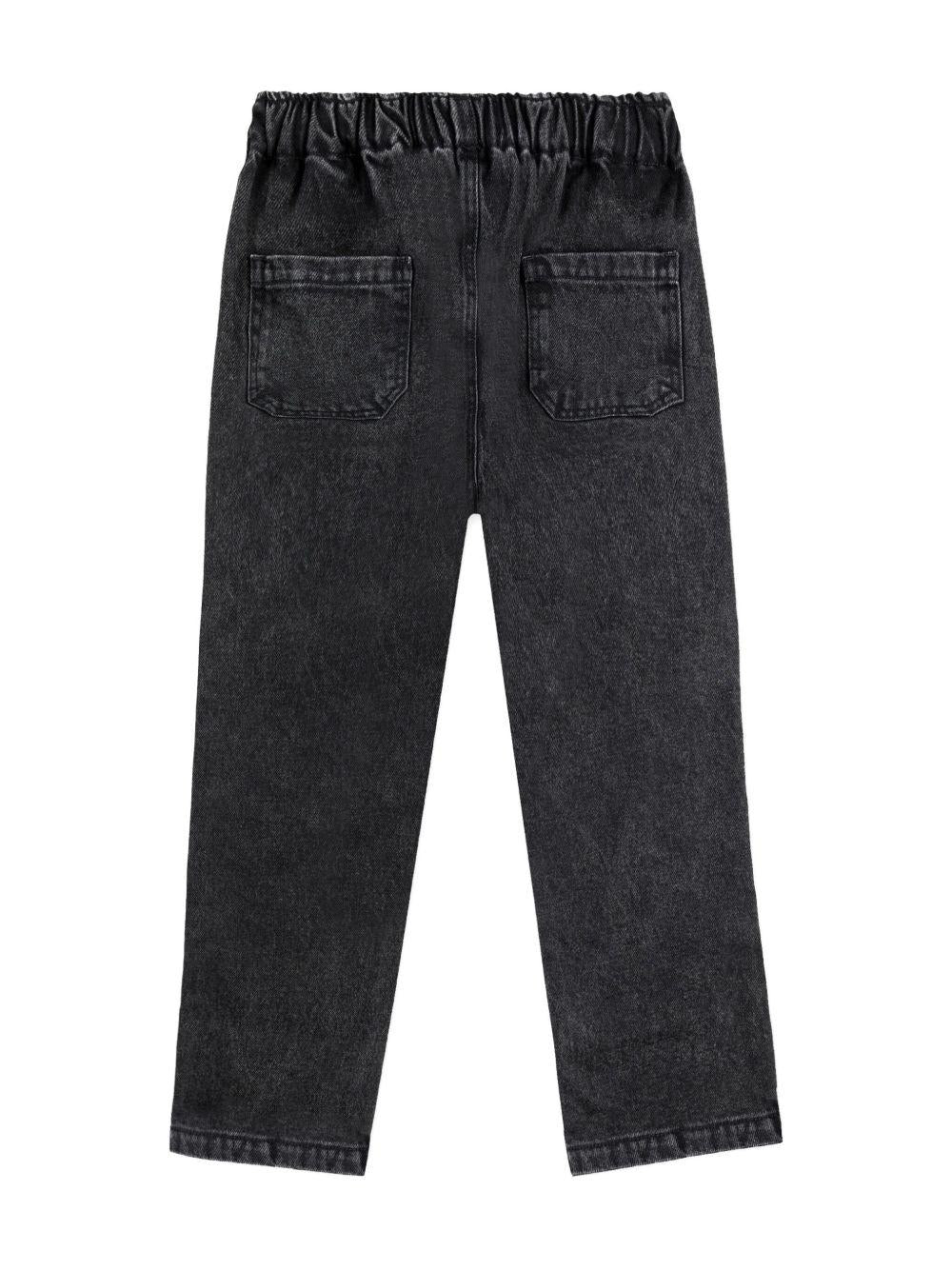 Pantaloni per bambino Bobo Choses nero con vita elasticizzata B125AC084 061 BOBO CHOSES 