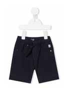Shorts per neonato Il Gufo blu con coulisse P25PB074C6035 495 IL GUFO 
