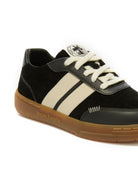 Sneakers University Track per bambino Palm Angels Kids nero con imbottitura nella caviglia PBIA016S25LEA001 1061 PALM ANGELS KIDS 