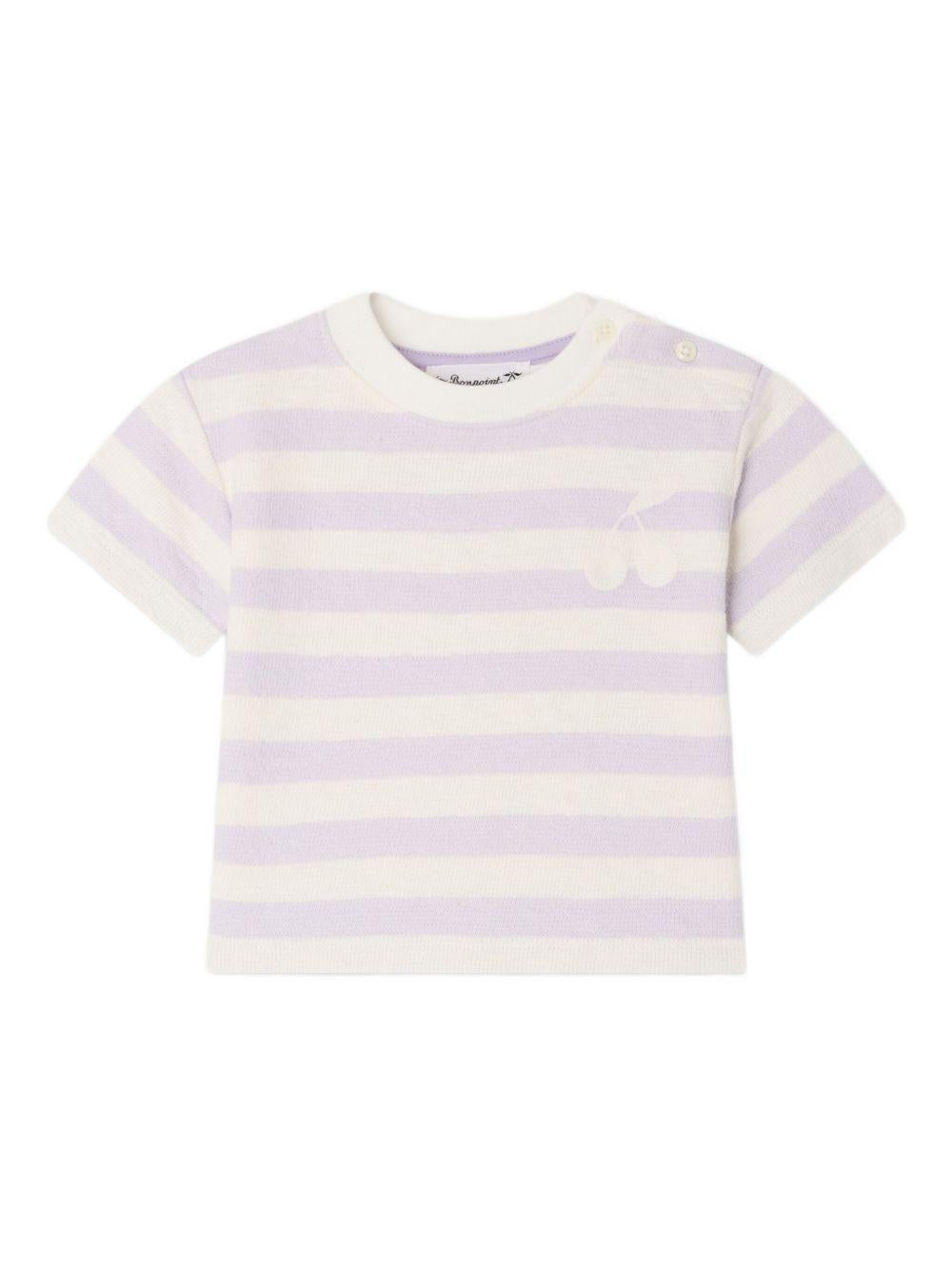 T-shirt Cai per neonata Bonpoint multicolor con design a righe C06XTSK00001 257A BONPOINT 