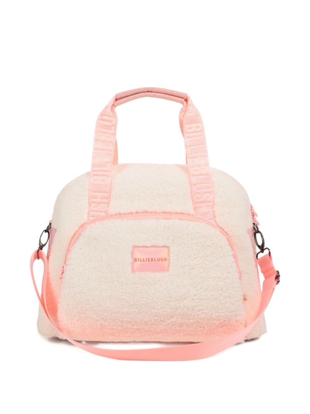 Borsa fasciatoio per neonati Billieblush beige con shearling sintetico U21490 121 BILLIEBLUSH 