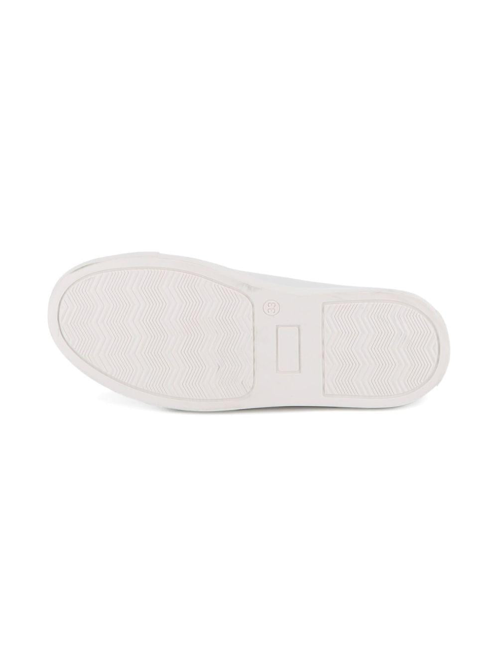 Sneakers per bambino Marc Jacobs x Disney Mickey Mouse bianche con chiusura a strappo W60674 10P THE MARC JACOBS KIDS 