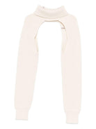 Coprispalle per bambina Pinko Kids bianco con dettaglio logo KFMA018CFL085 0063 PINKO KIDS 