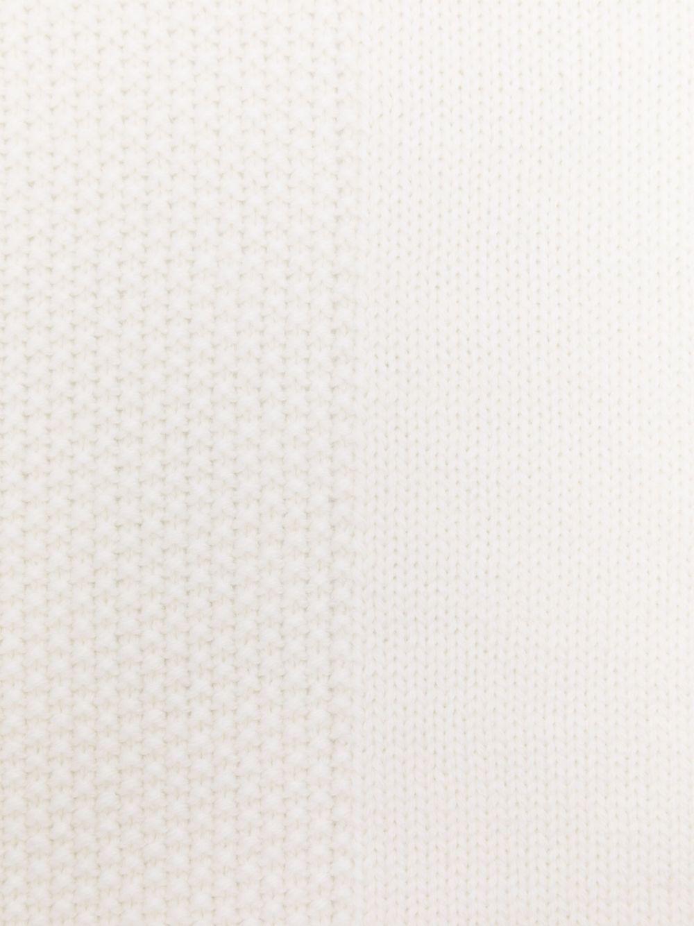 Coperta per neonati Gensami Kids bianca con rifinitura gialle COP-TRIPLA-WE OFF WHITE GENSAMI 