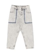 Jeans per bambino Emporio Armani Kids denim con righe laterali EB000528 AF16167 M8098 EMPORIO ARMANI KIDS 