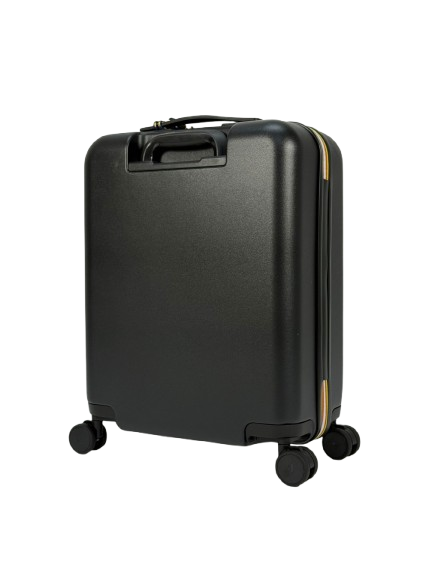 Trolley Eudoxie Logo per bambini K-Way Kids nero con guscio in policabornato K81372W USY K-WAY KIDS 