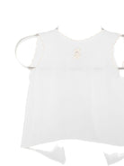 T-shirt per neonata Mariella Ferrari bianca con ricamo orsetto CO19 BURRO MARIELLA FERRARI 