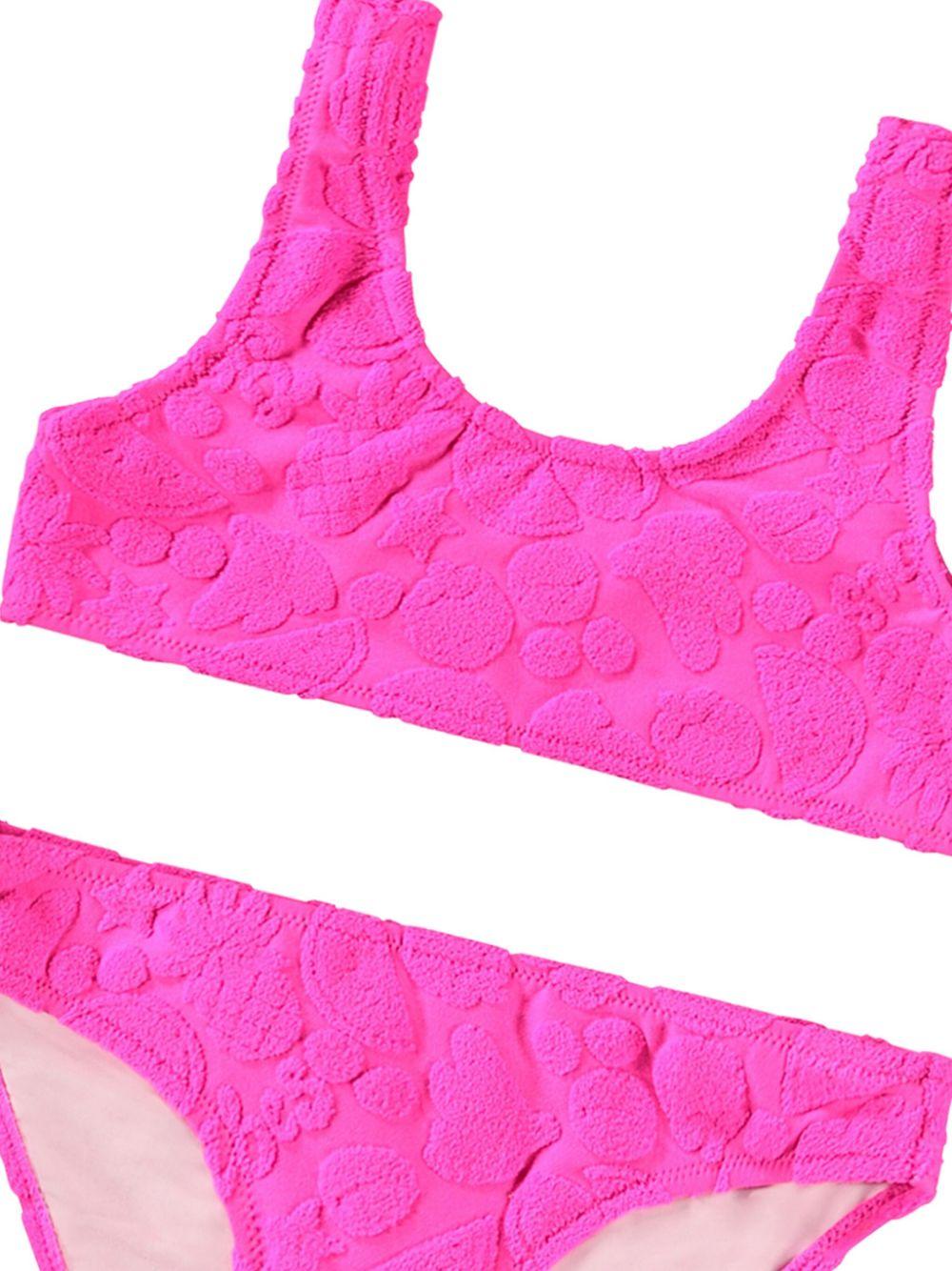 Set bikini Nola per bambina Molo fucsia con scollo a U 8S25P110 9252 MOLO 