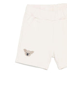 Shorts per neonato Donsje Ithri beige con motivo con ricamo 4096002NB 00133 DONSJE 