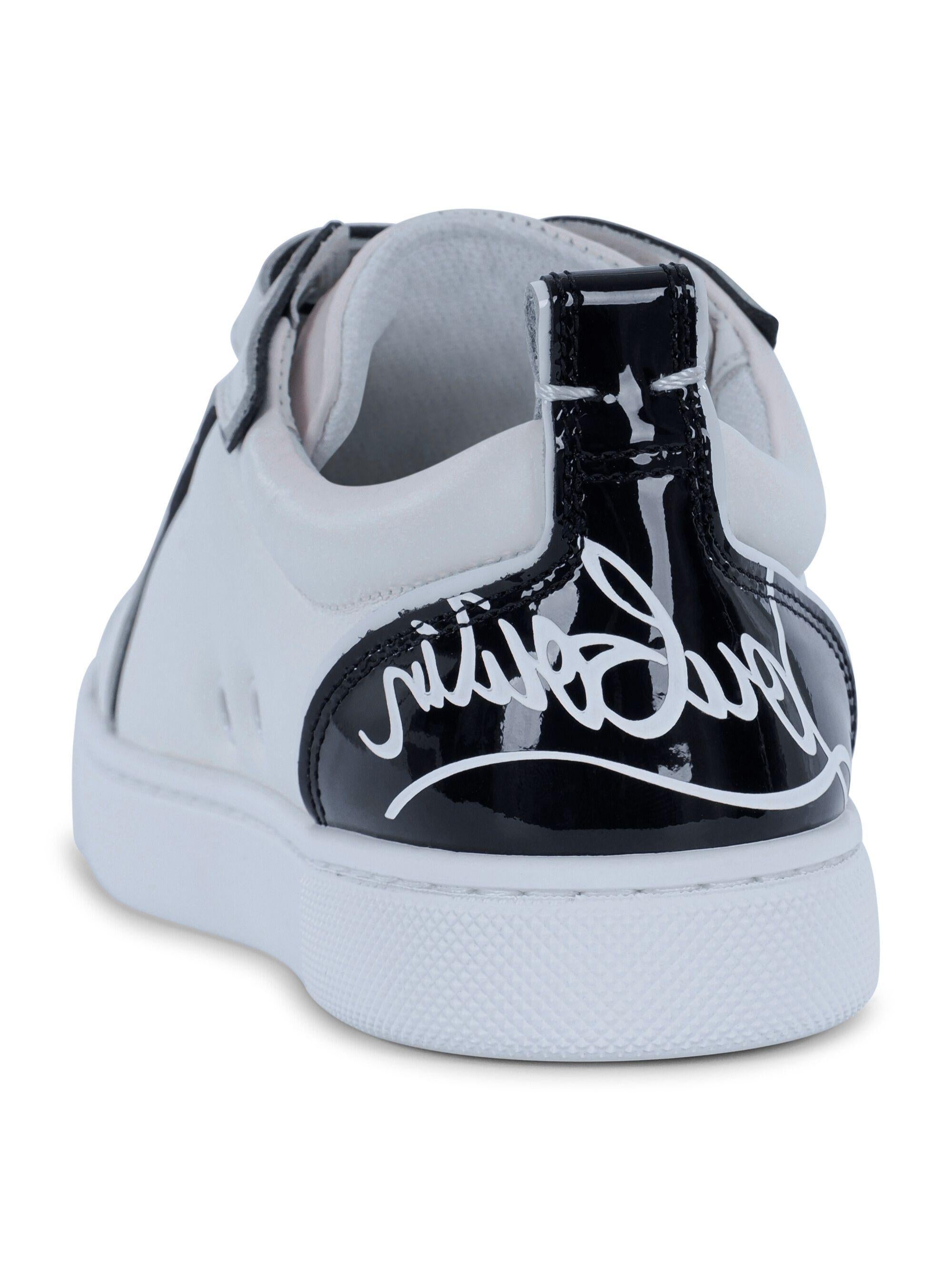 Scarpe per bambina Christian Louboutin Kids bianca con suola rossa<BR/> 1240473 5836 CHRISTIAN LOUBOUTIN KIDS 