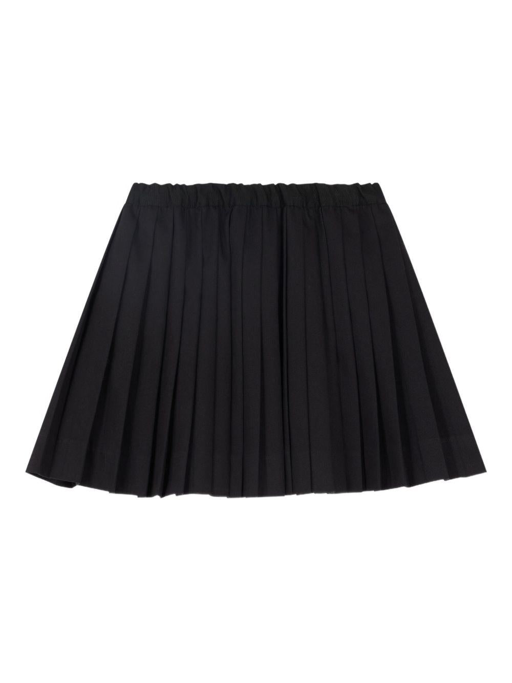 Gonna per bambina Bonpoint nera con design plissettato W05GSKW00020 099C BONPOINT 