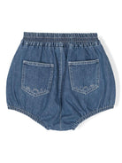 Shorts per bambina Doouod Kids in denim con ricamo DV6A59 Z1951 620 DOUUOD 