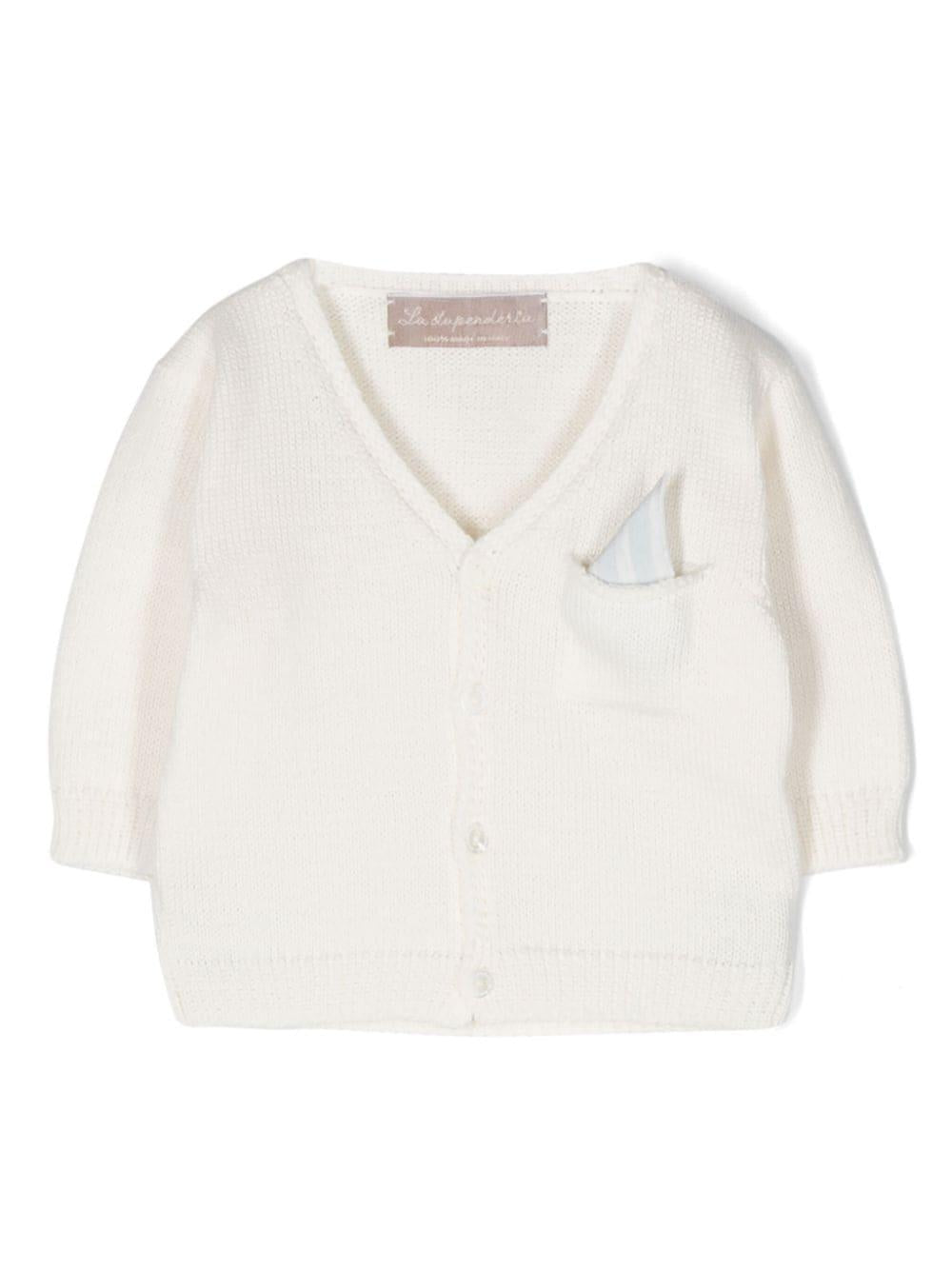 Cardigan con taschino SCCR71102 S34 LA STUPENDERIA 