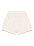 Shorts per bambina ZIMMERMANN Kids Lucky beige con decorazione con punto inglese 3865AS S252 ZIMMERMANN KIDS 