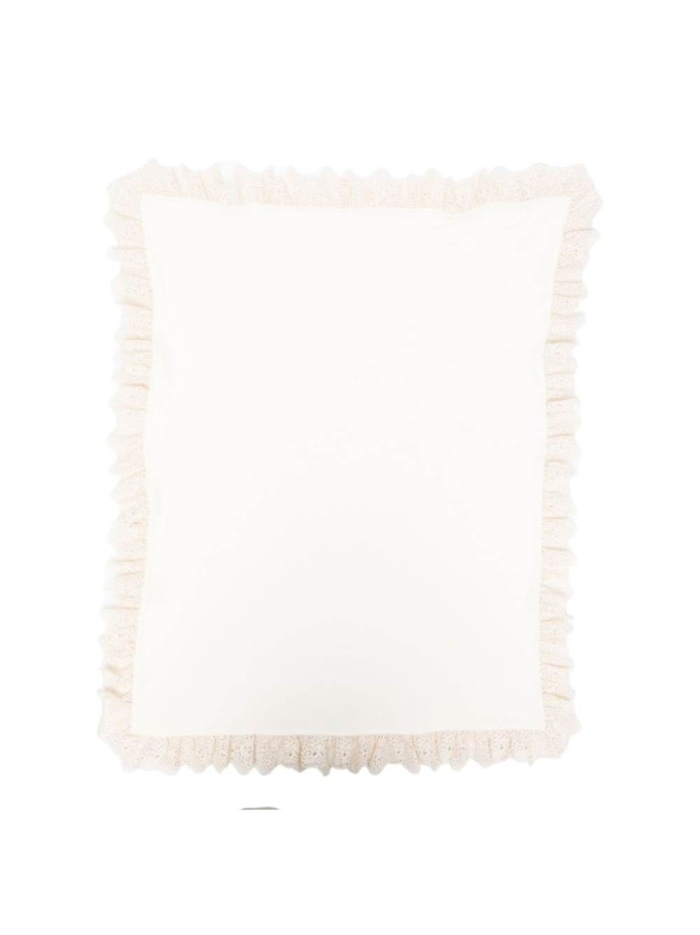 Coperta per neonata Jesurum Baby bianca con dettaglio pizzo COCCA VAR.22 JESURUM 