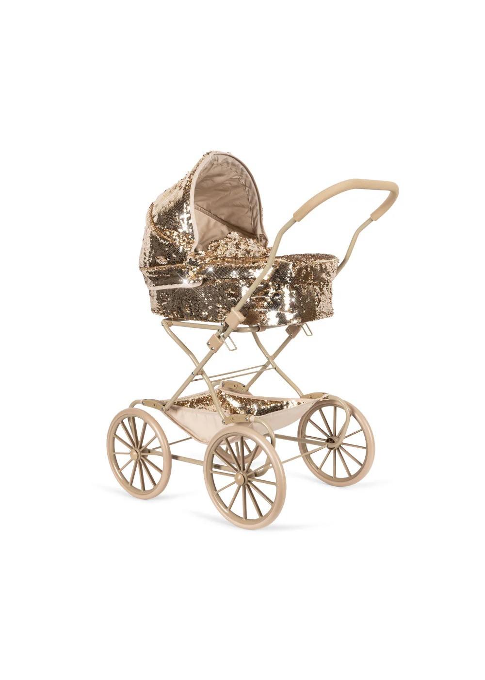 Carrozzina per bambole per bambina Konges Slojd oro in stile vintage KS103985 901641287565 KONGES SLOJD 