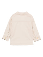 Giacca per neonato Balmain Kids beige con colletto a punta BY2507 G0197 107 BALMAIN KIDS 
