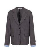 Blazer per bambina MSGM Kids grigio monopetto S6MSJGJK020 102 MSGM KIDS 
