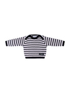 Maglione per neonato Emporio Armani Kids multicolor con design a righe EB001232 AF23409 M0057 EMPORIO ARMANI KIDS 
