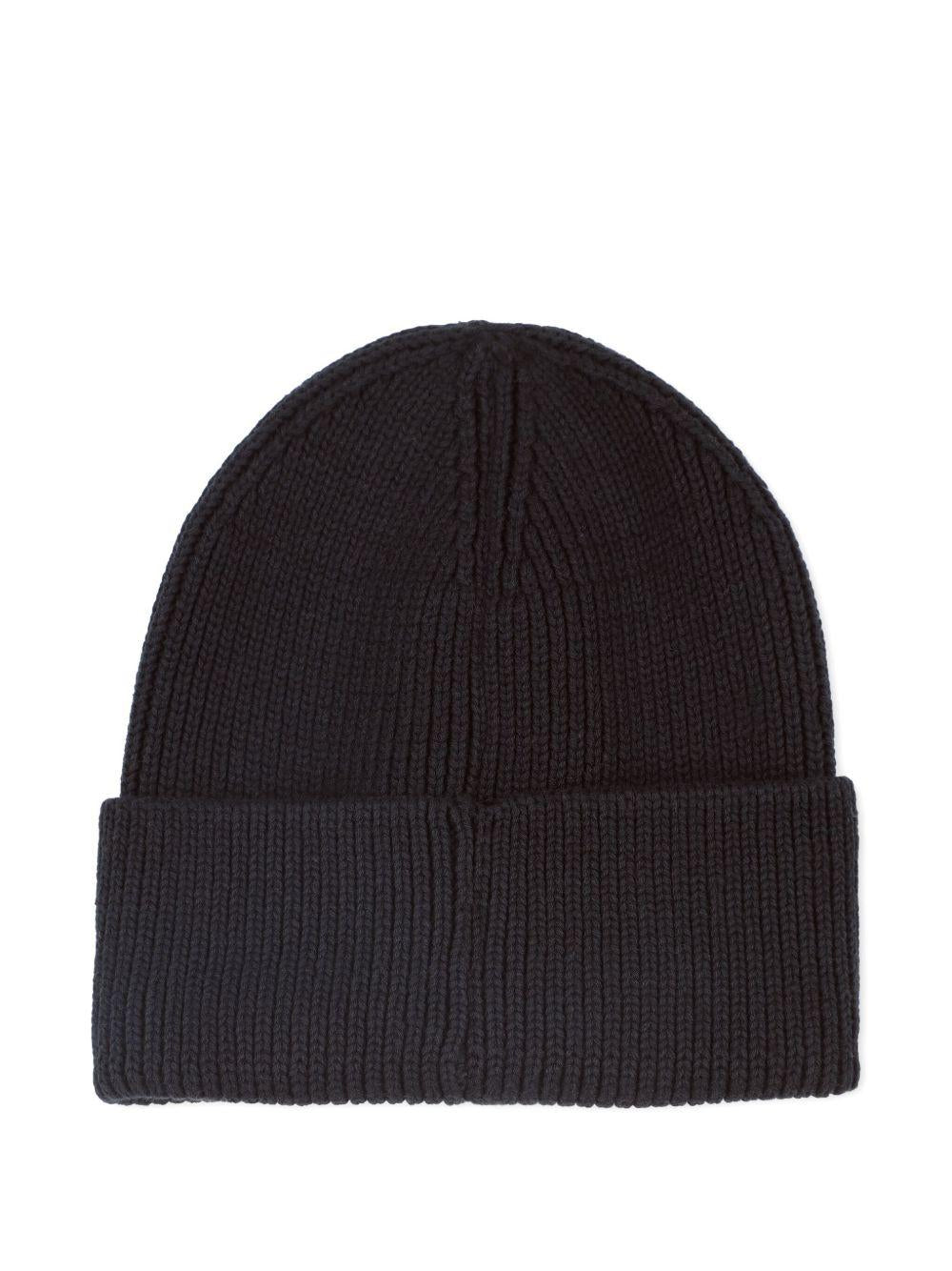 Berretto per bambino Hugo Kids nero con applicazione logo G00561 09B Hugo 