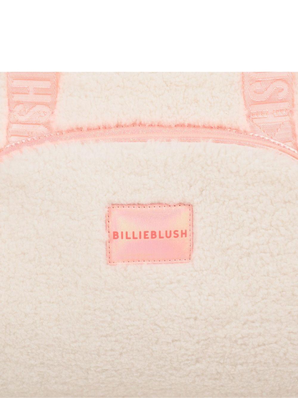 Borsa fasciatoio per neonati Billieblush beige con shearling sintetico U21490 121 BILLIEBLUSH 