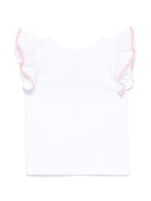 Top per neonata Mariella Ferrari bianco con dettaglio a smerlo TSC3 500 P011 MARIELLA FERRARI 