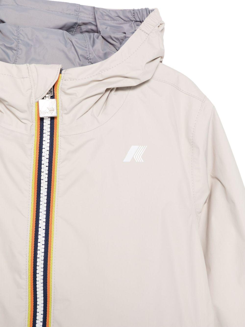 Giubbino Jake per bambino K Way Kids beige con tasche con zip K61314W B1O K-WAY KIDS 