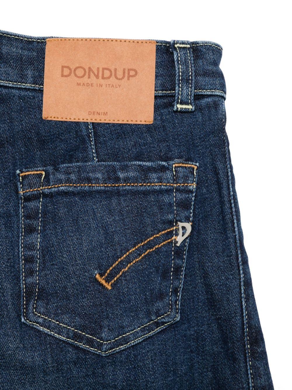 Jeans per bambina Dondup Kids denim con orli sfrangiati DFPA159CDS056 4000 DONDUP KIDS 