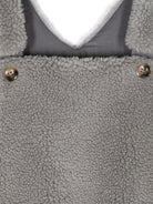 Salopette per neonati Donsje Malur grigio con design in finta pelliccia 4084800 00162 DONSJE 
