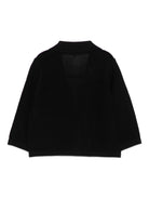 Cardigan per neonato Emporio Armani Kids blu con bottoni tascabili EB001223 AF23412 UB118 EMPORIO ARMANI KIDS 