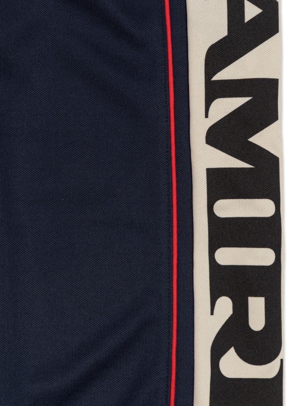 Pantaloni sportivi per bambino Amiri Kids blu con dettaglio logo ACBMPA1001 508 AMIRI 