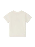 T-shirt per neonata Bonpoint Dom bianco con stampa sul davanti S05XTSK00012 104 BONPOINT 