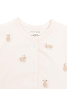 Set tutina e copertina per neonata Avery Row beige con coniglietto ricamato GS3BUN BUNNIES AVERY ROW 