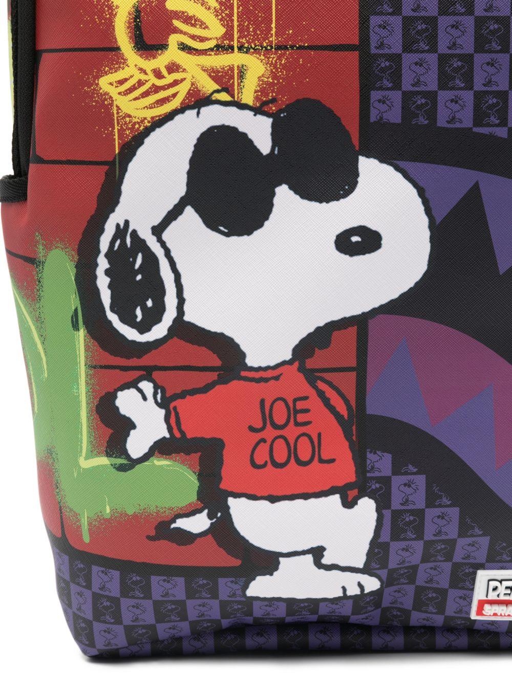 Zaino per bambino Sprayground kid x Peanuts a quadri 910B7159 NSZ SPRAYGROUND 