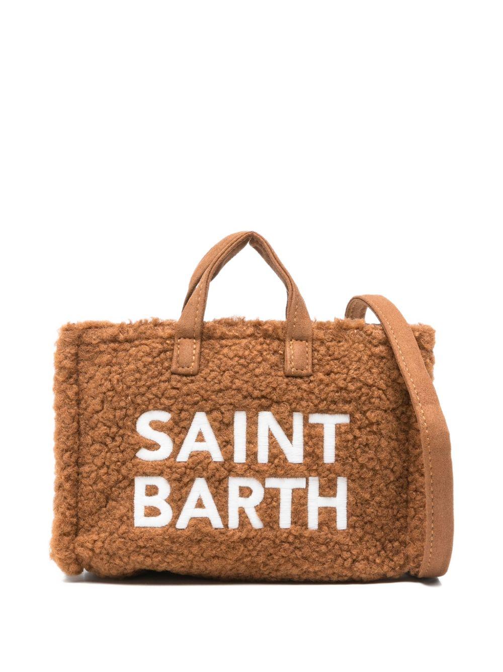 Phone bag per bambina MC2 Saint Barth Kids marrone con effetto teddy PHONE004 00221I MC2 ST. BARTH KIDS 