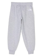 Pantaloni grigi per bambino sportivi effetto mélange con ricamo The North Face Kids NF0A89HU DYX1 THE NORTH FACE 
