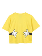 T-shirt per bambino Marc Jacobs Kids x Disney Mickey Mouse gialla con stampa grafica W60588 526 THE MARC JACOBS KIDS 