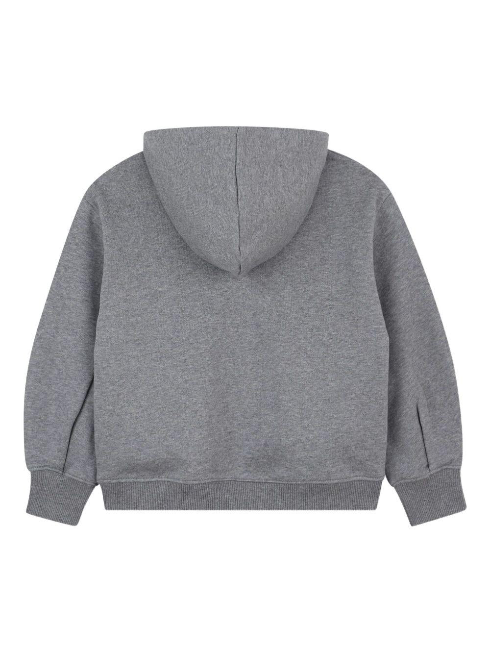 Felpa per bambina Chloé Kids grigia con stampa con logo C20646 A46 CHLOE' KIDS 