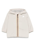 Giacca per neonati K Way Kids beige con cappuccio K4136IW 634 K-WAY KIDS 