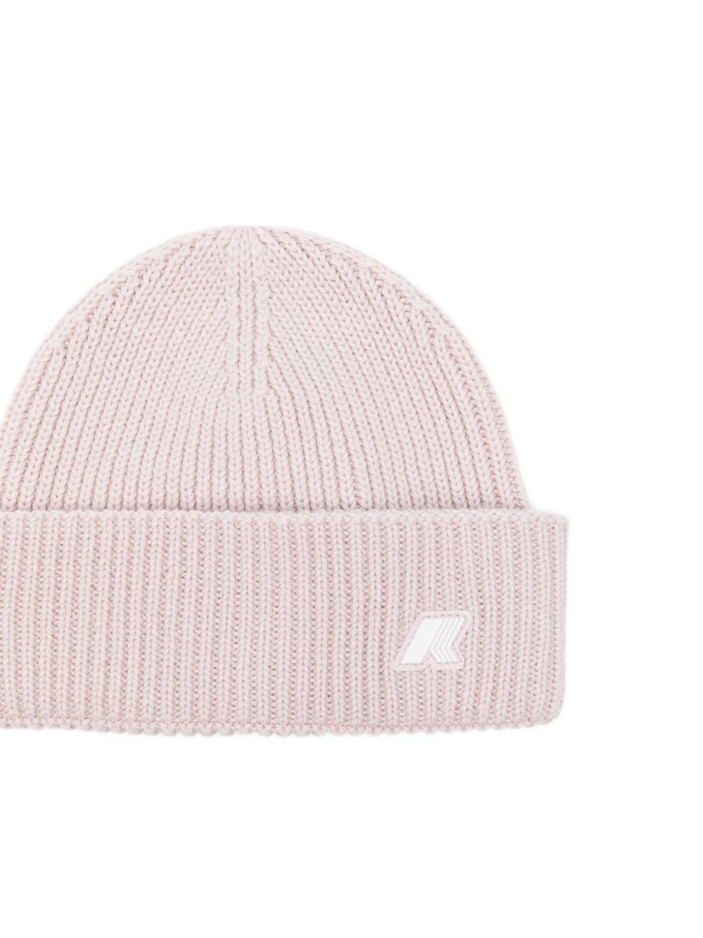 Berretto per bambino K-Way Kids rosa con visiera ripiegata K1151RW KAN K-WAY KIDS 