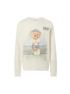 Maglione per bambino Mc2 Saint Barth Kids beige in misto cashmere DOU0019 00341I MC2 ST. BARTH KIDS 